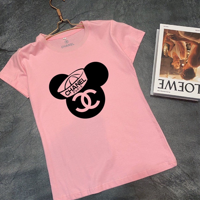 KAOS CHANEL MICKEY HEAD // KAOS CHANEL MICKEY MOUSE