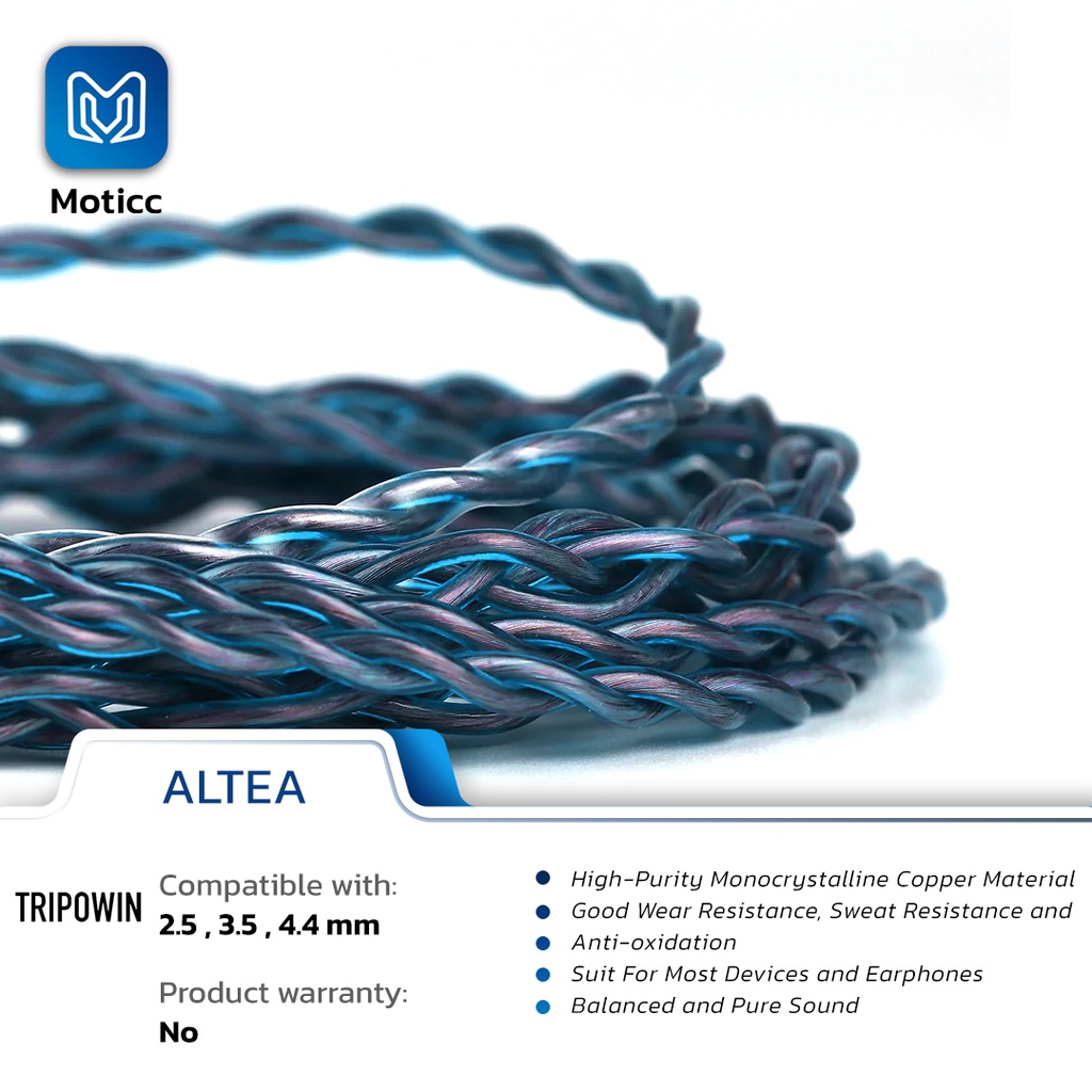 TRIPOWIN ALTEA 6N OCC High Purity Monocrystalline Cable Kabel Upgrade