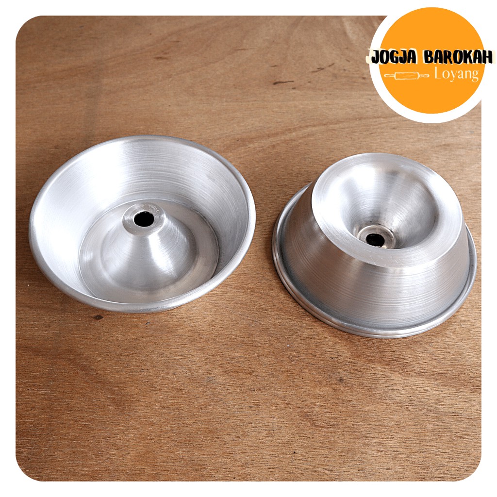 Loyang Tulban Press Bolu Kue Cake Ukuran 10 12 14 16 18 20 22 24 26 cm by jogja barokah loyang