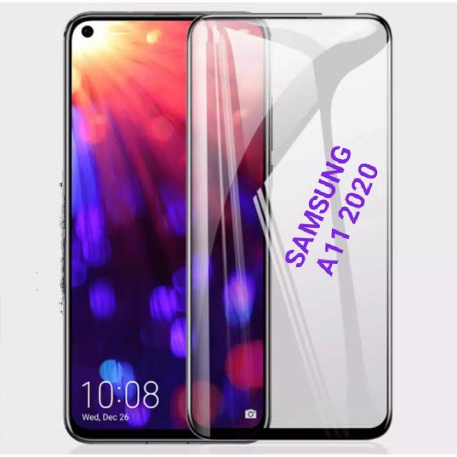 Antigores Kaca/Temperglas full Cover Untuk Hp  Samsung A11 2020