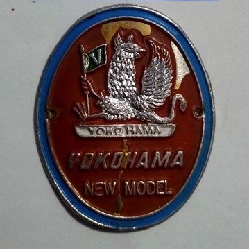 EMBLEM YOKOHAMA NEW MODEL - EMBLEM SEPEDA YOKO HAMA NOS