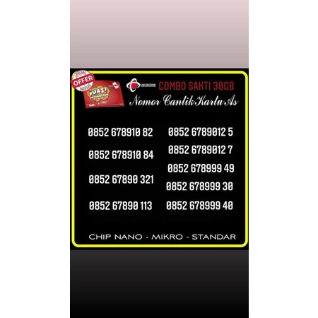 Kartu Cantik As SUPER COMBO SAKTI