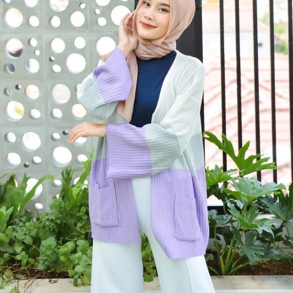 LOCCY CAMEROON CARDY OVERSIZE/OUTER CARDIGAN RAJUT OVERSIZE WANITA