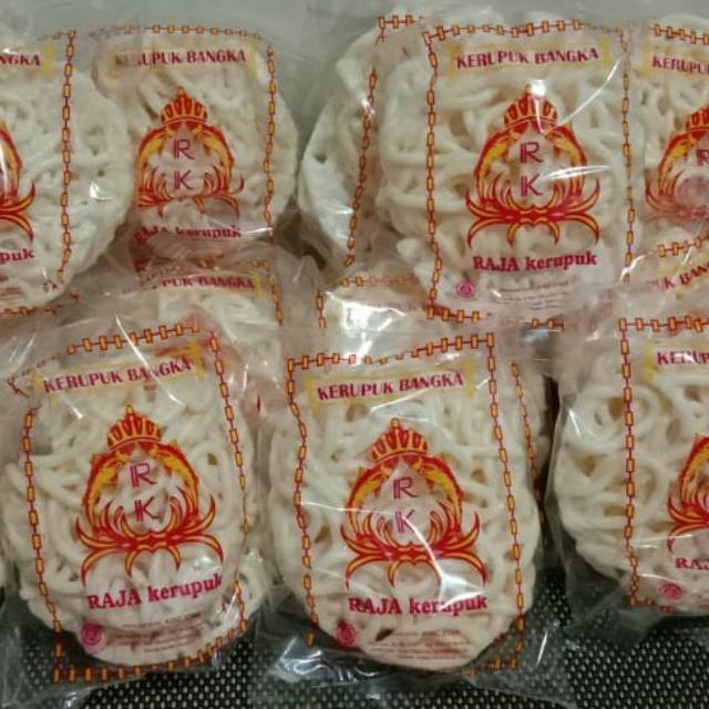 

Krupuk bangka 1bks isi 2pc