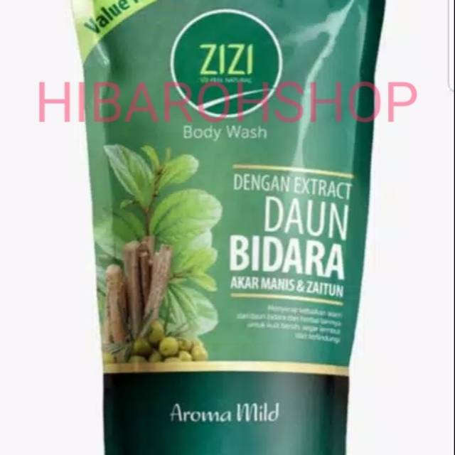 ANTI KUMAN BODYWASH ZIZI + DAUN BIDARA REFIL 450ML