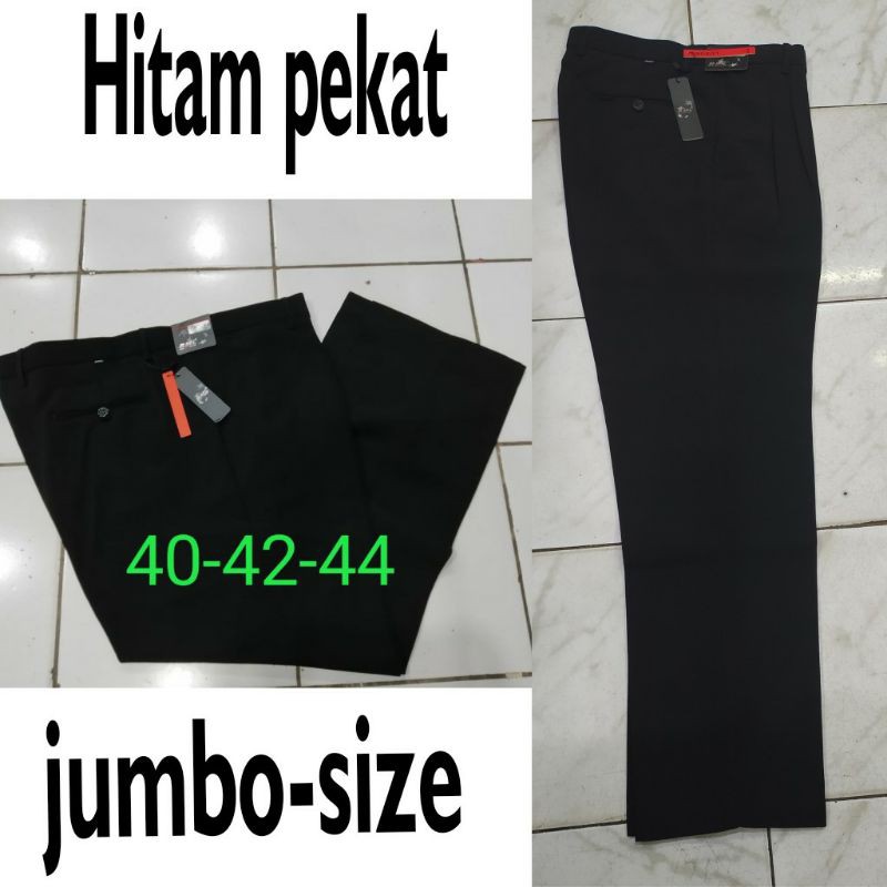 Celana kerja/kantor celana bahan merek RML jumbo size, 40-42-44