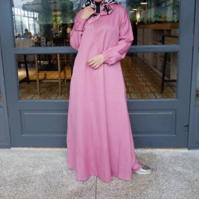 Gamis Cairo Abaya Flamingo (Rathanassa.Id)