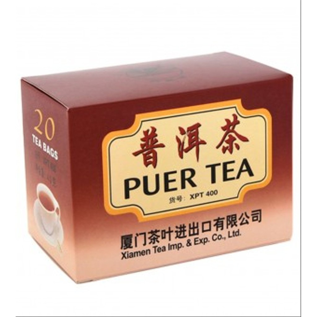 PUER Tea Sea Dyke Brand Chinese Tea 40gr / Teh Pu er Celup Teabag XPT-400 Tea Bag / Teh Celup Asli China