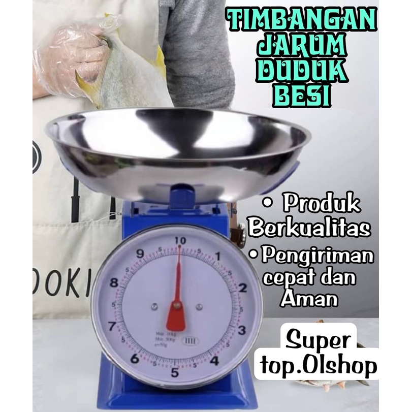 Timbangan jarum/Timbangan duduk/Timbangan analog ⭐supertop⭐