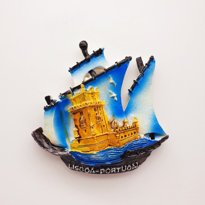 3D Fiber Souvenir Negara magnet Kulkas Tempelan kulkas PORTUGAL Lisboa