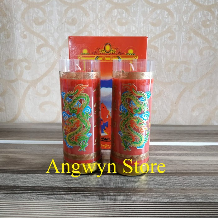 Lilin sembahyang Merah 1 kati