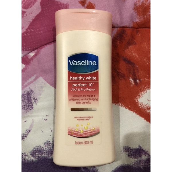 body lotion vaseline