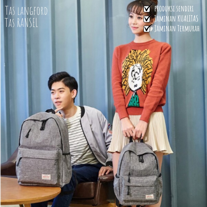 tas Backpack Punggung Sekolah Kerja Kuliah Laptop Travelling Model Simple Casual Fashion Multifungsi Termurah Kekinian Pria Lakilaki Cowok Y2T3 Bisa COD mini motif sekolah canvas vintage Best Seller Murah kecil polos Terlaris untuk pakaian Kekinian jumbo