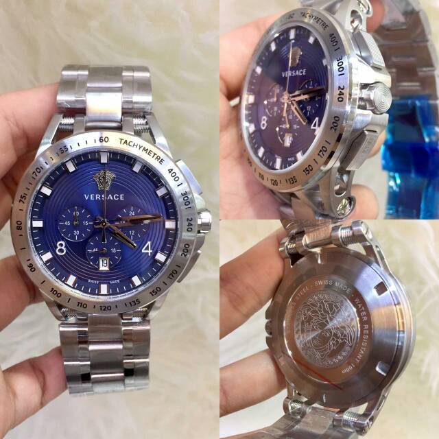 VERSACE V458 JAM TANGAN PRIA GRADE PREMIUM AAA+