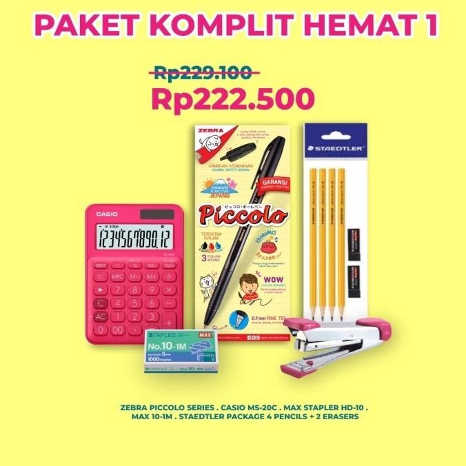 

Staedtler - Paket Alat Tulis Kantor/Sekolah Hemat 1