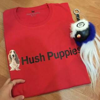  Kaos  Hush  Puppies  Import Hong Kong Branded Tee Tshirt 