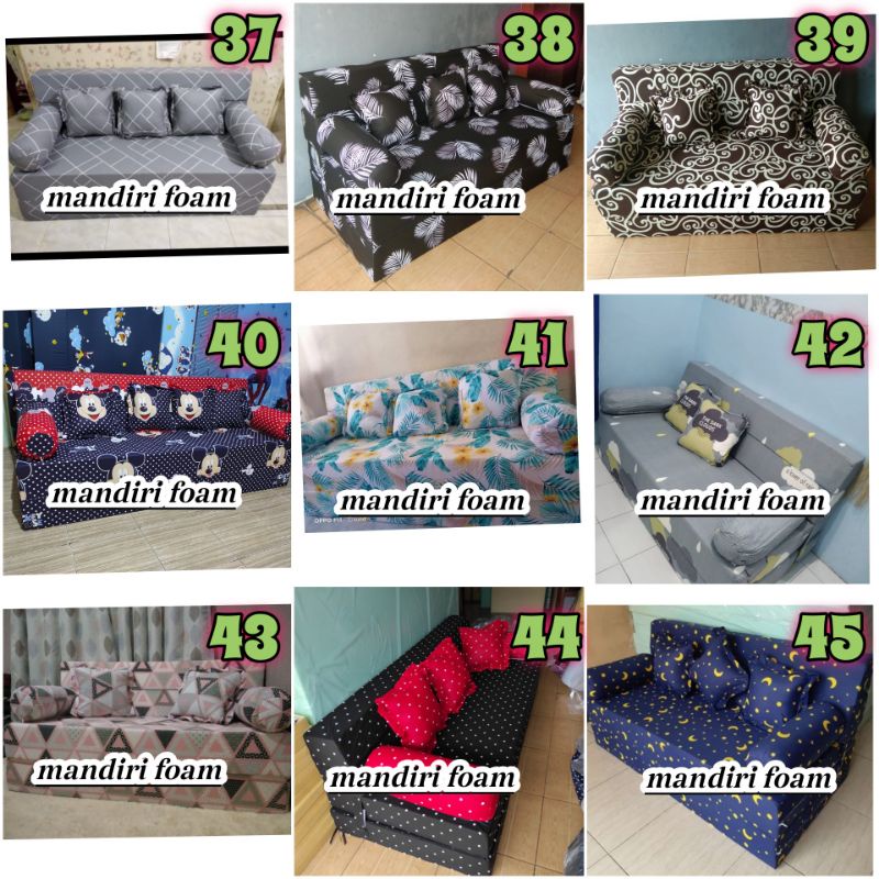 Sofabed Busa Inoac YUKATA Dan Eon D23 Garansi 15 Tahun Dan 10 Tahun  Tebal 20 All Size