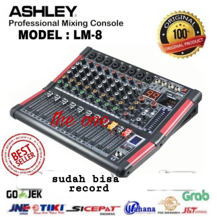 AUDIO MIXER ASHLEY LM 8 DSP 8 channel ORIGINAL