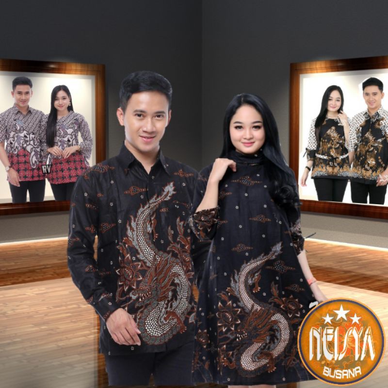 Sania Ruffle Batik Couple ori ndoro jowi dnt mataram