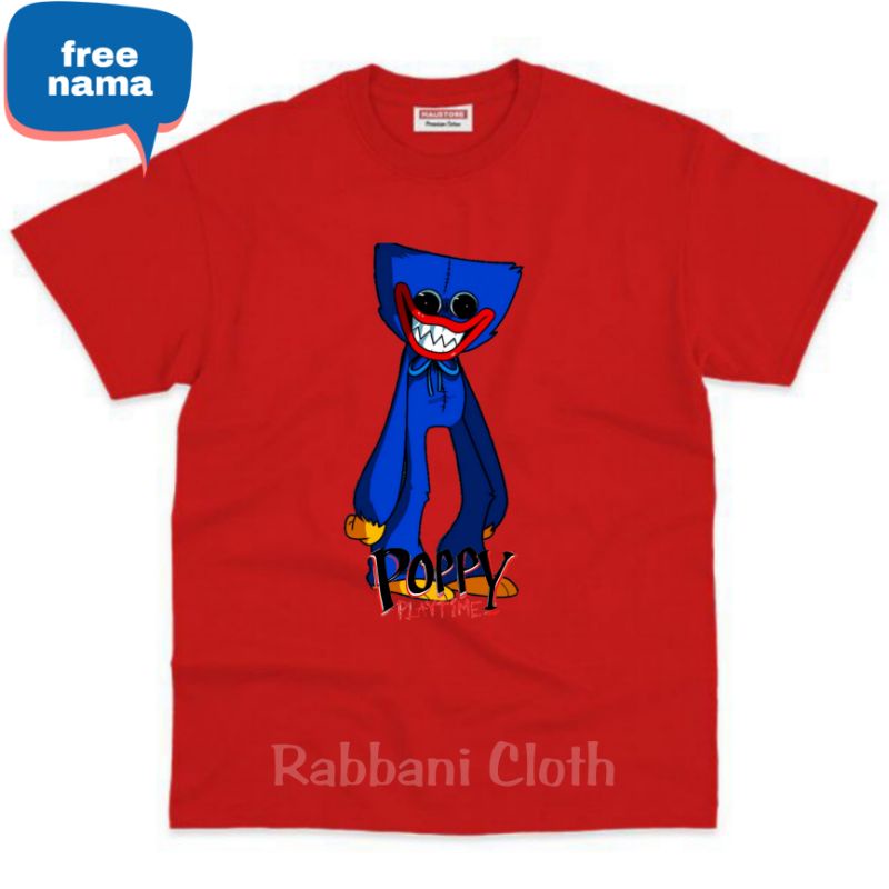 baju poppy playtime kaos anak