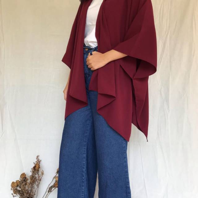 Basic Batwing Outer Maroon