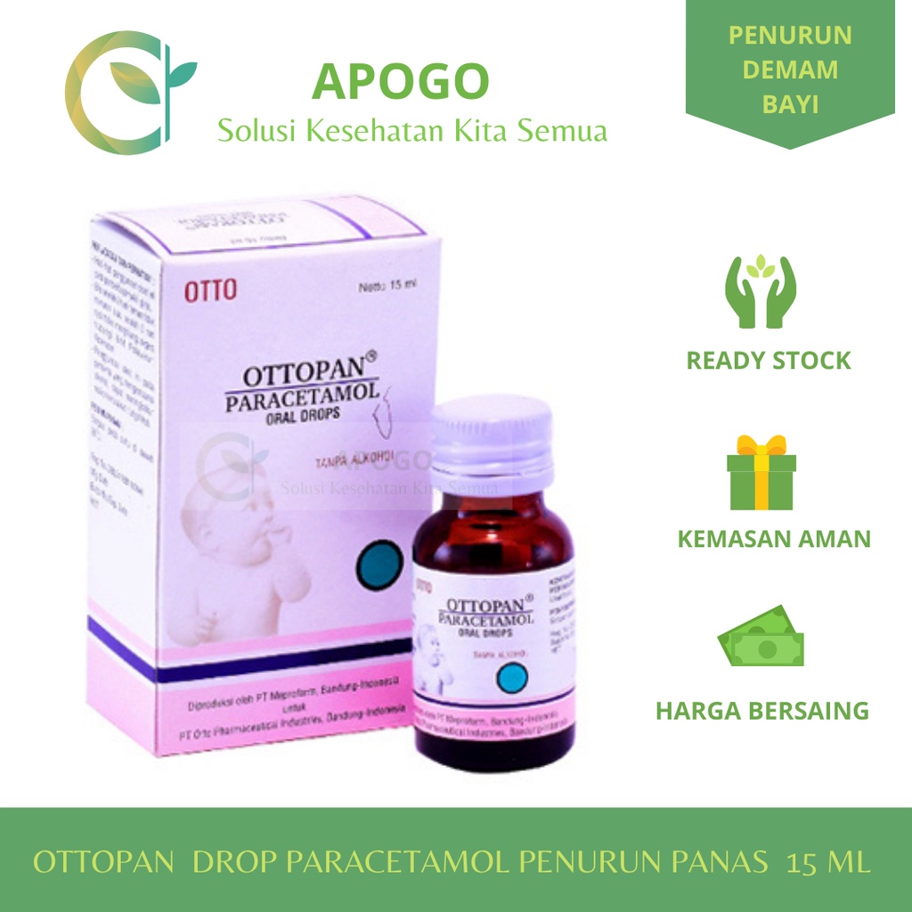 OTTOPAN DROP PARACETAMOL PENURUN PANAS 15 ML
