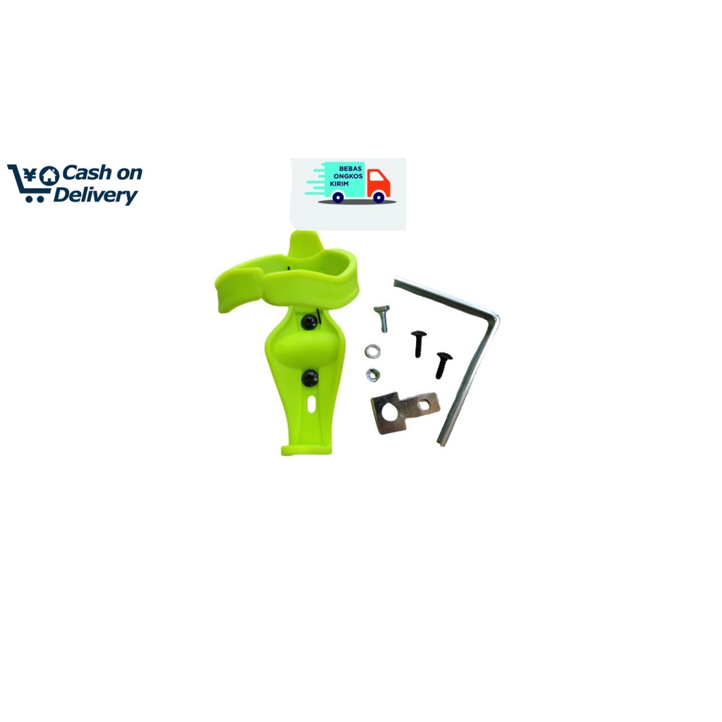 COD Breket Bracket Tempat Botol Air Minum Di Stang Motor - IJO