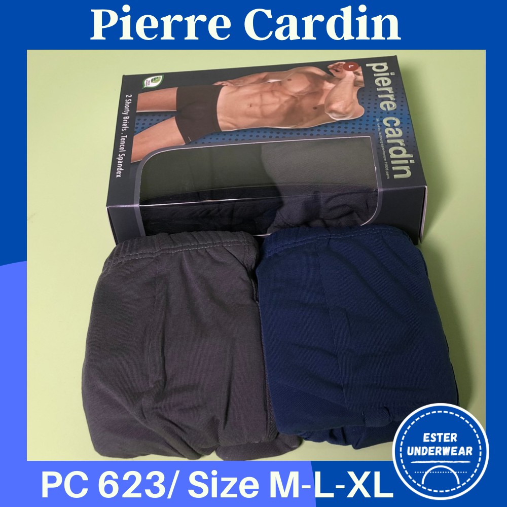 Celana Boxer Pria PIERRE CARDIN Import PC-623 ISI 2 PCS