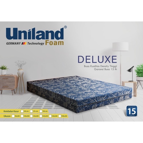 Kasur Busa Uniland Deluxe Tebal 20 CM Busa Super Garansi 15th