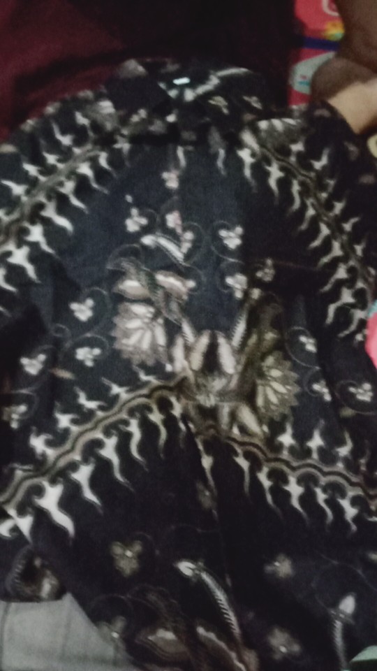 Bswart Batik Hrb026 Kenongo Hem Pendek Padi Pekalongan M L Xl Batik Pria Murah Modern Grosir Batik