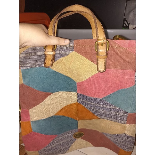 Tas sling/tote Merk Fossil, Sold by live