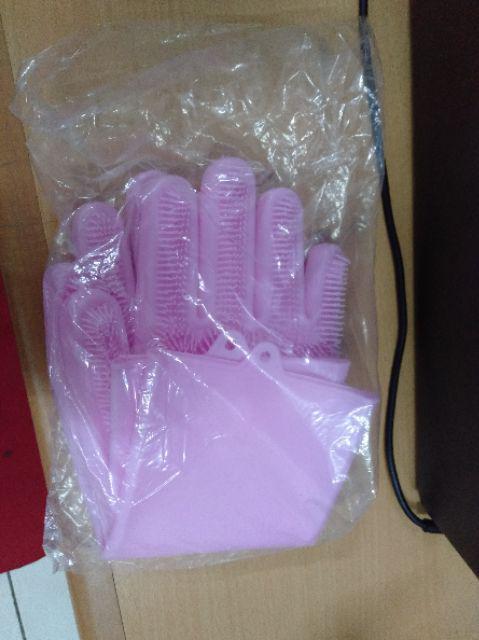 Magic Silicone Glove / Sarung Tangan Cuci Piring Serbaguna - 1 Pair