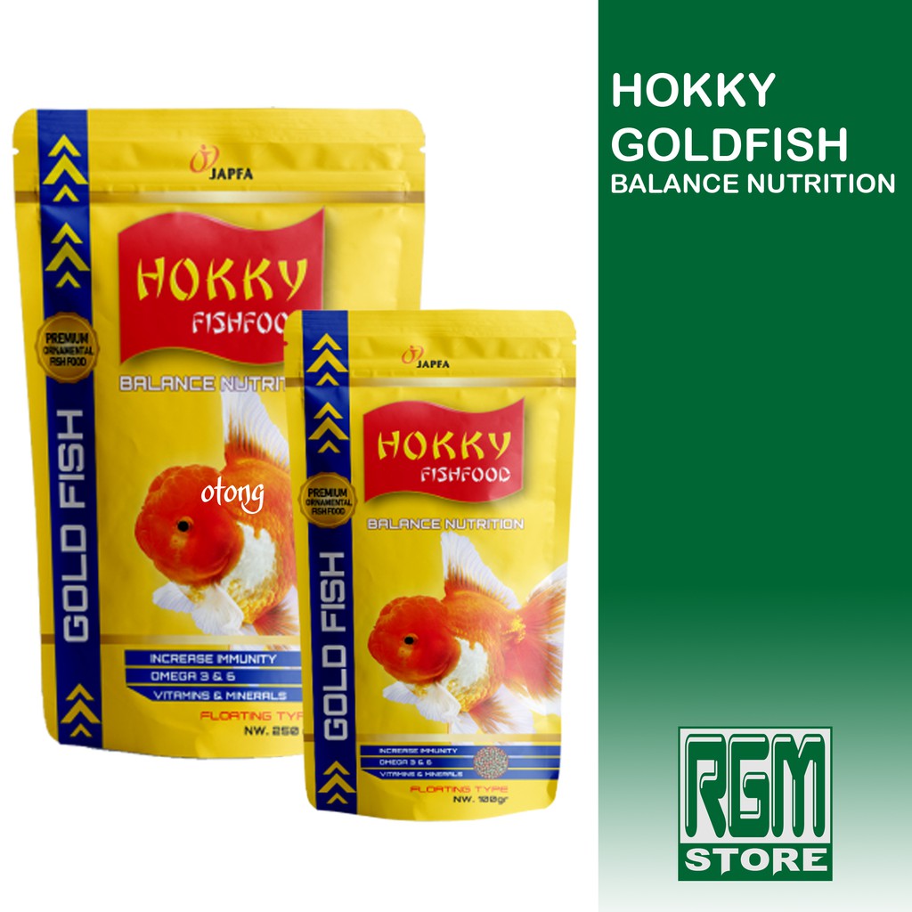 HOKKY Goldfish balanced nutrition pelet pakan makanan ikan mas koki