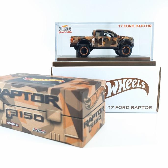HOT WHEELS RLC 17 FORD RAPTOR CAMOUFLAGE FVBF65125D