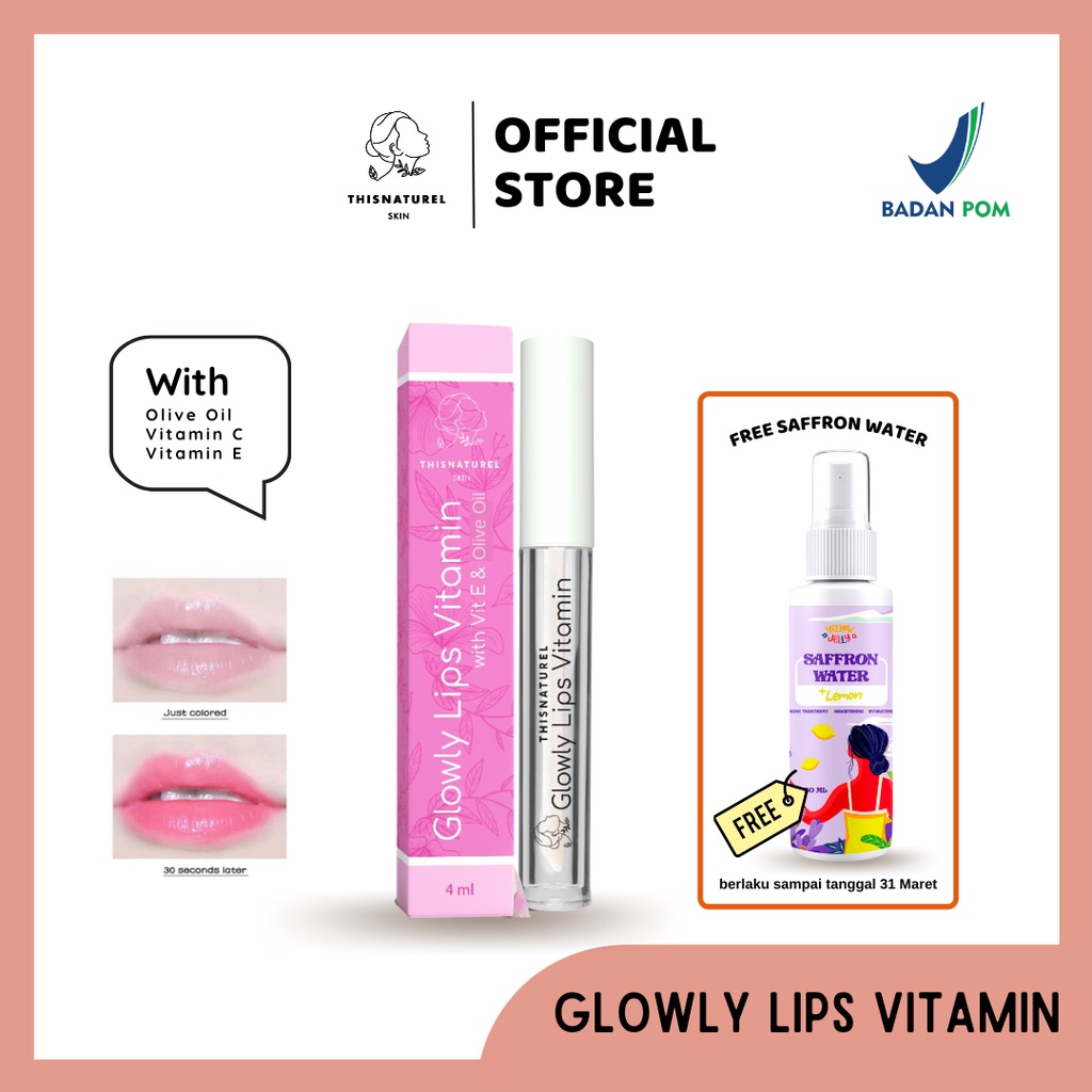 Jual Glowly Lips Vitamin - Lips Serum - Brightening Lips Therapy ...