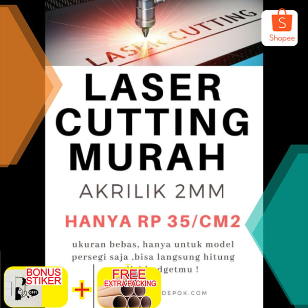 

AKRILIK/AKRILIK LEMBARAN KUSTOM/POTONG AKRILIK 2MM BENING Keren