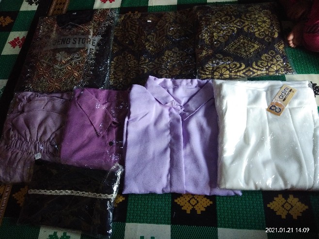 Batik Couple Maxi Dress Pinilih Mermaid