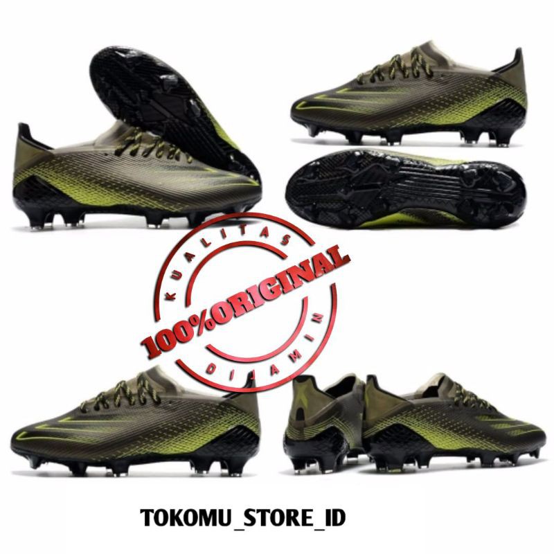 SEPATU MURAH ORIGINAL Adidas X Ghosted .1 Core Black Yellow