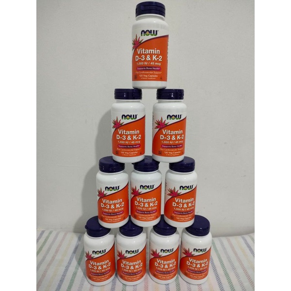 Vitamin NOW D3K2 1000iu