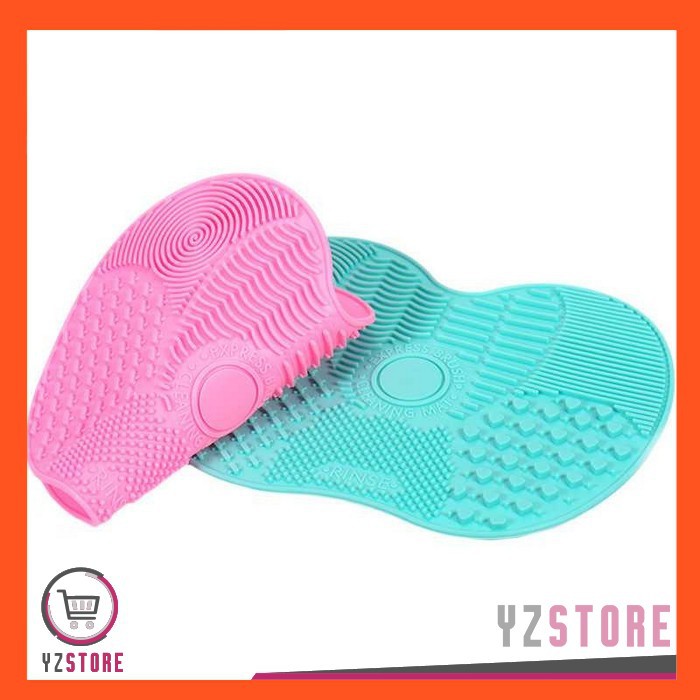 Pembersih Brush Make Up Silicone Pad High Quality YZ07