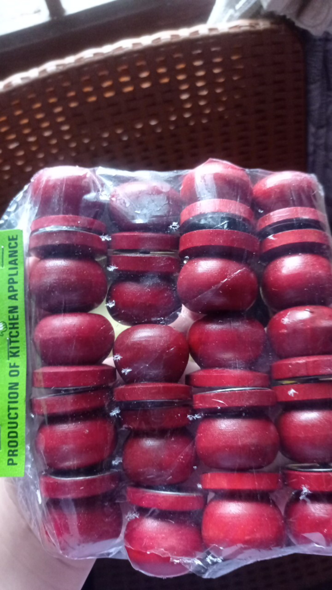 Knop Pegangan Panci 1 Set/20 Pcs  Pentul Panci Kayu.