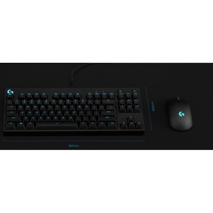 Logitech PRO X Keyboard Gaming Original - Garansi 2 Tahun