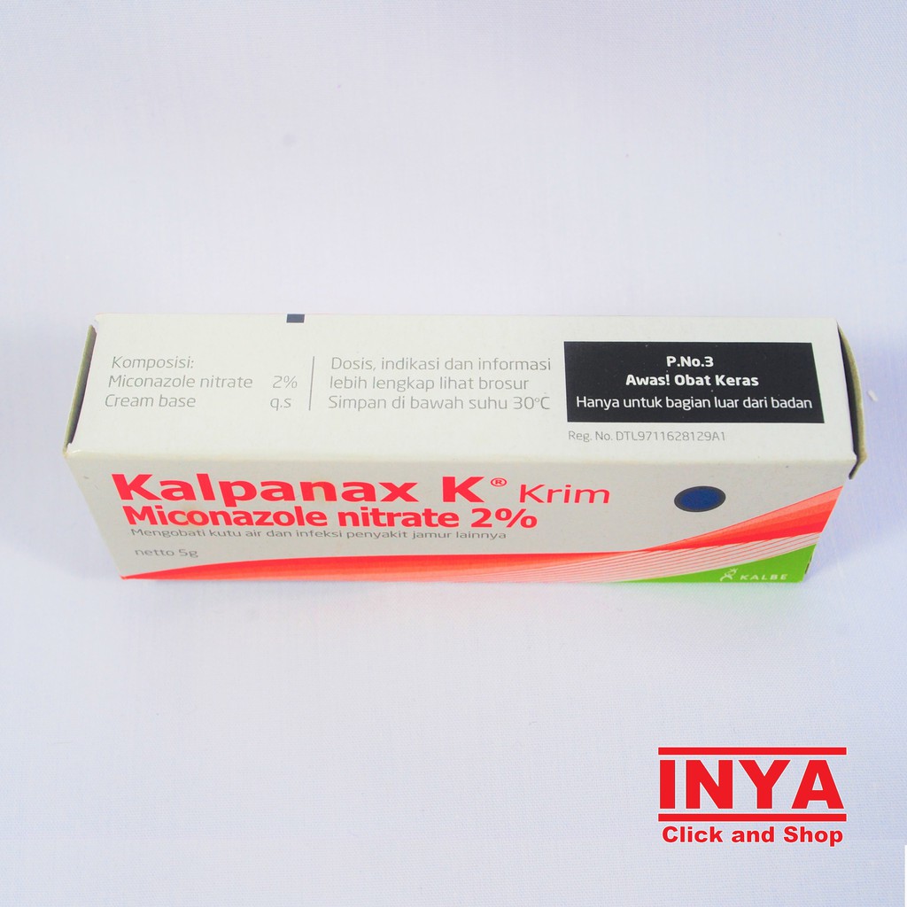 KALPANAX K Krim 5g - Salep Kulit - Antiseptic Cream