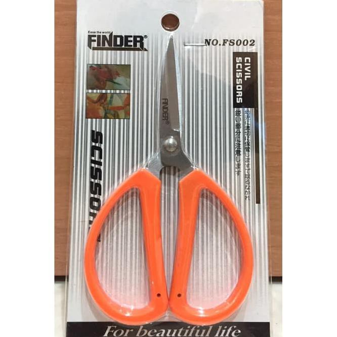 

Terbaru Gunting Kertas Kardus Finder Sangat Tajam Stainless Steel Murah <>