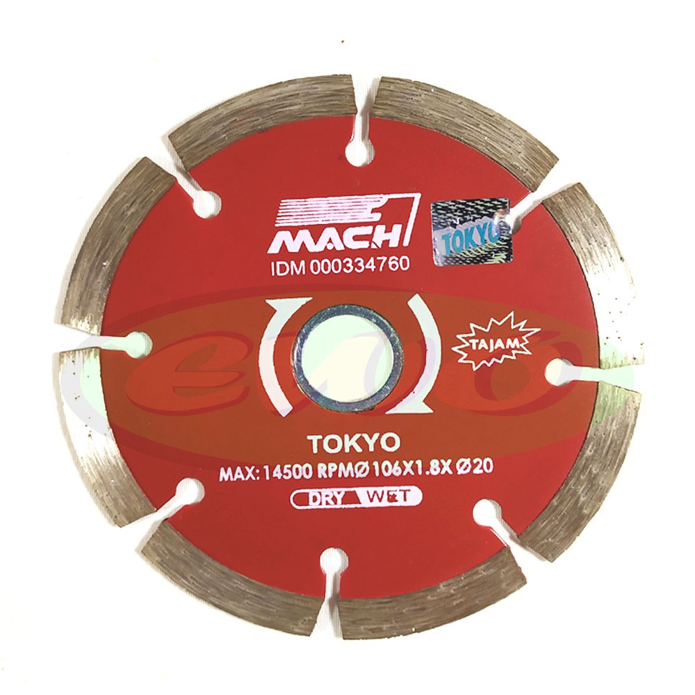 Mata Potong Keramik / Mata Gerinda Potong / Cutting Wheel 4&quot; TOKYO