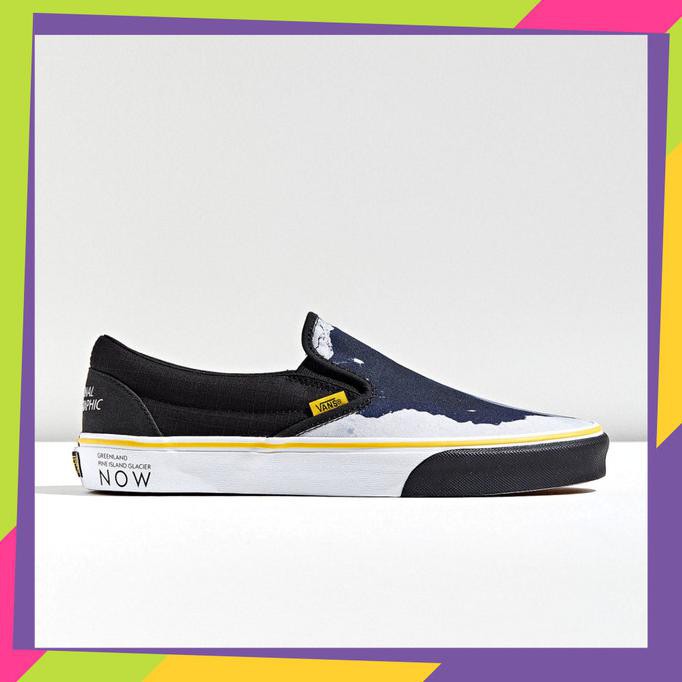Ekstra Casback Slip On Pria Sepatu Formal♎ Vans X National Geographic Slip On Original 100% Navya