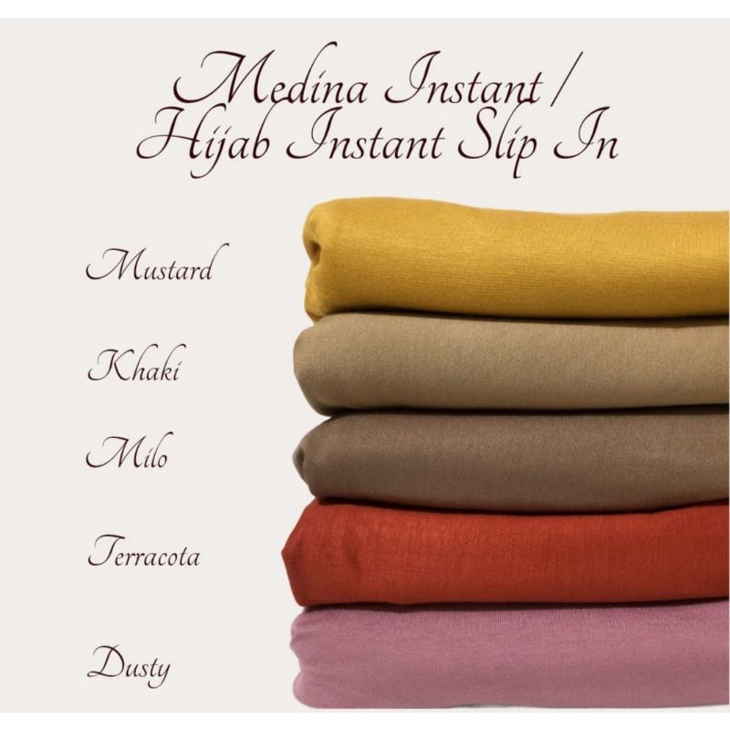 Medina instan / hijab instan slip in-3
