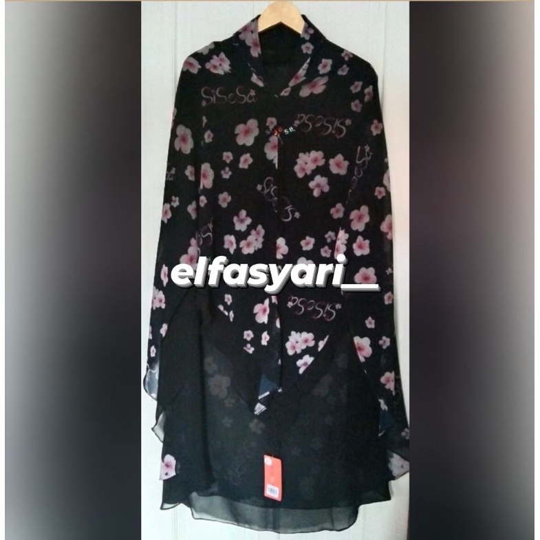 NEW SALE.. SISESA, KHIMAR ALORA BLACK