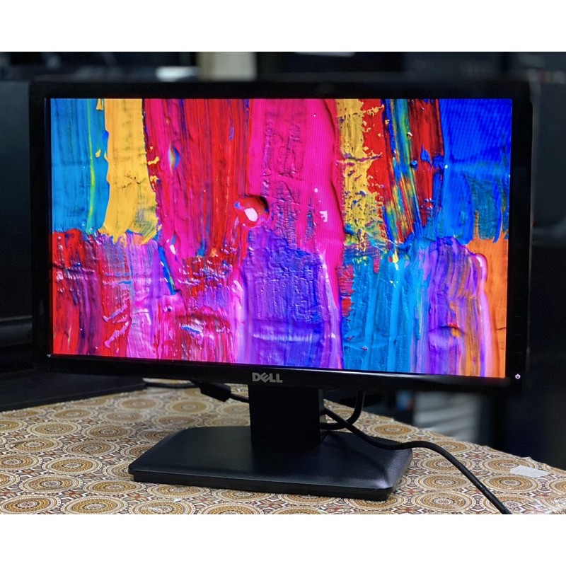 LCD Monitor Komputer Dell IN1930F Layar 19inch Wide Second