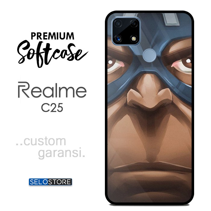 Glass Case Realme C25 Custom